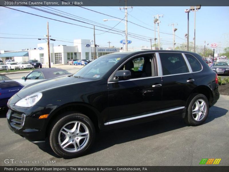 Black / Black 2010 Porsche Cayenne Tiptronic