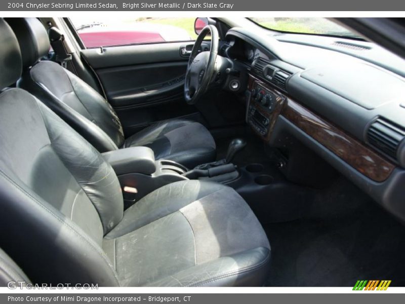 Bright Silver Metallic / Dark Slate Gray 2004 Chrysler Sebring Limited Sedan