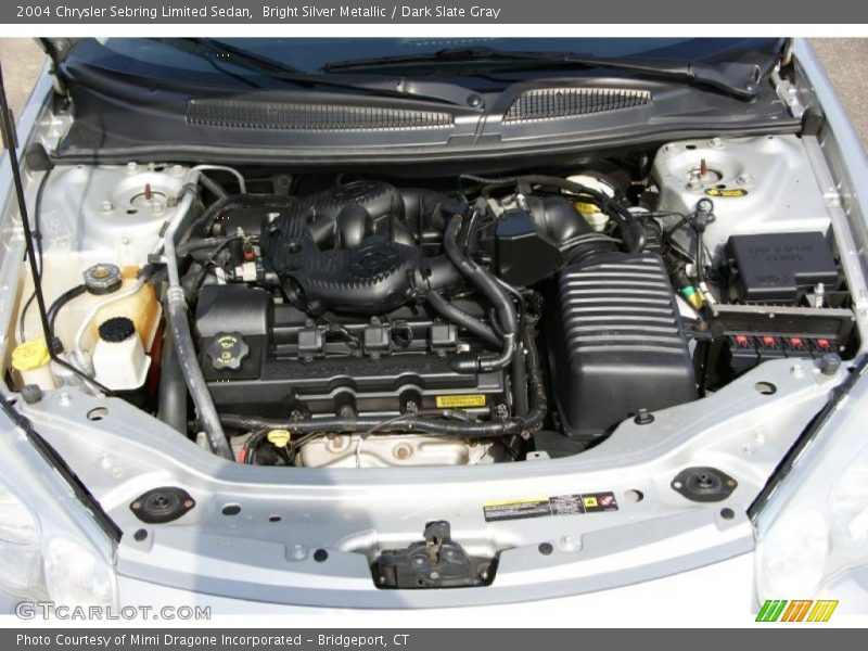 Bright Silver Metallic / Dark Slate Gray 2004 Chrysler Sebring Limited Sedan
