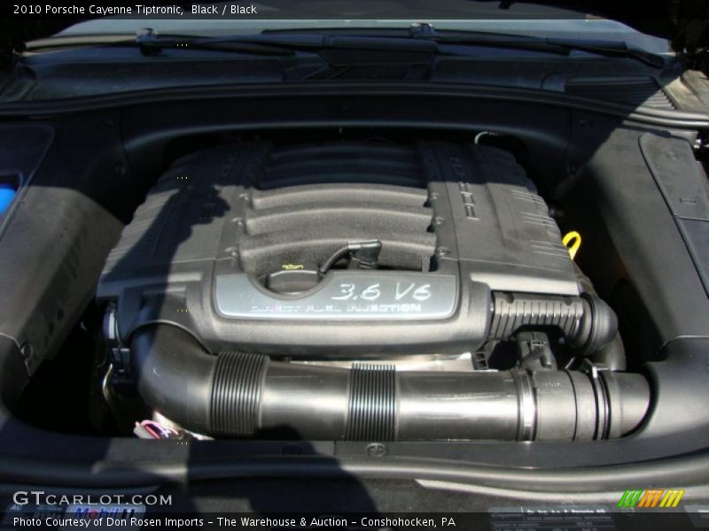 Black / Black 2010 Porsche Cayenne Tiptronic
