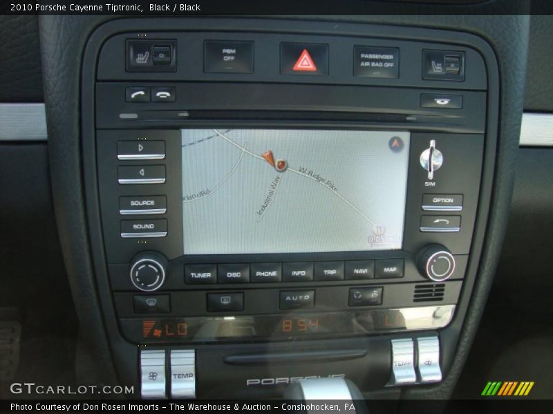 Black / Black 2010 Porsche Cayenne Tiptronic