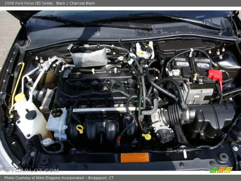 Black / Charcoal Black 2008 Ford Focus SES Sedan