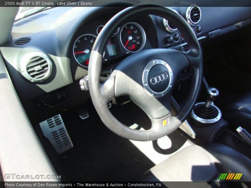 Lake Silver / Ebony 2000 Audi TT 1.8T Coupe