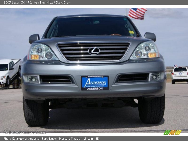 Ash Blue Mica / Dark Gray 2005 Lexus GX 470