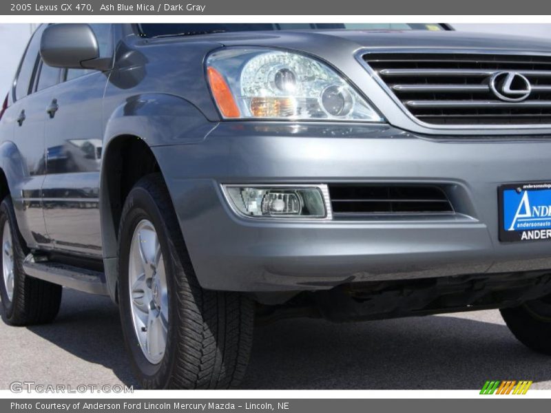Ash Blue Mica / Dark Gray 2005 Lexus GX 470