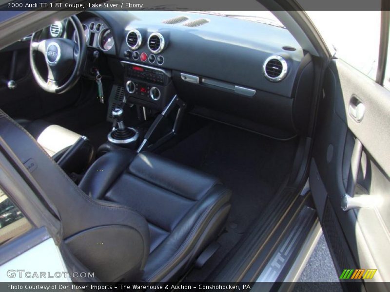 Lake Silver / Ebony 2000 Audi TT 1.8T Coupe