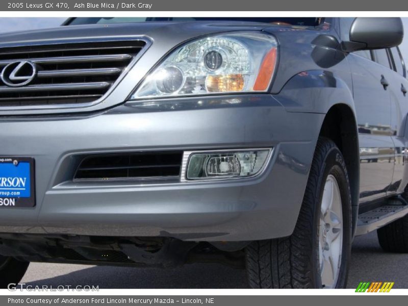 Ash Blue Mica / Dark Gray 2005 Lexus GX 470