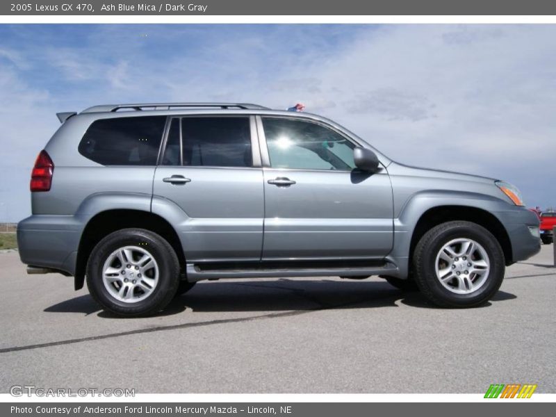 Ash Blue Mica / Dark Gray 2005 Lexus GX 470