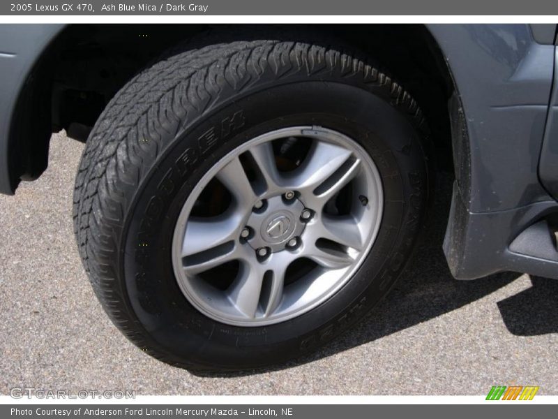 Ash Blue Mica / Dark Gray 2005 Lexus GX 470