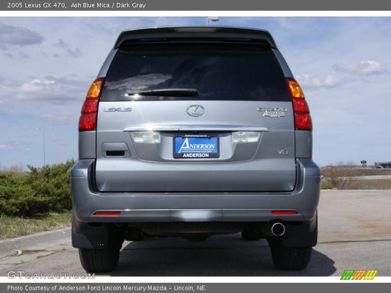 Ash Blue Mica / Dark Gray 2005 Lexus GX 470