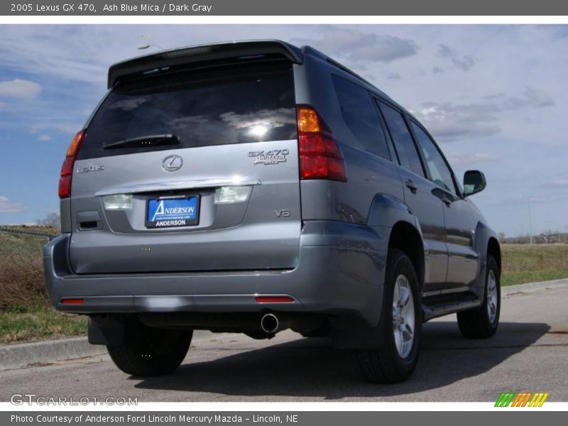 Ash Blue Mica / Dark Gray 2005 Lexus GX 470