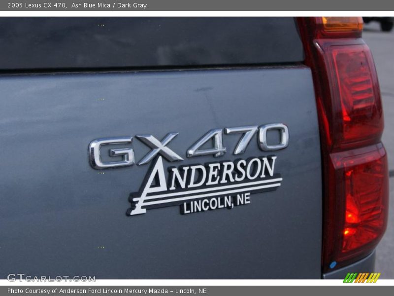 Ash Blue Mica / Dark Gray 2005 Lexus GX 470