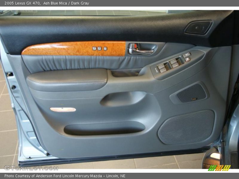 Ash Blue Mica / Dark Gray 2005 Lexus GX 470