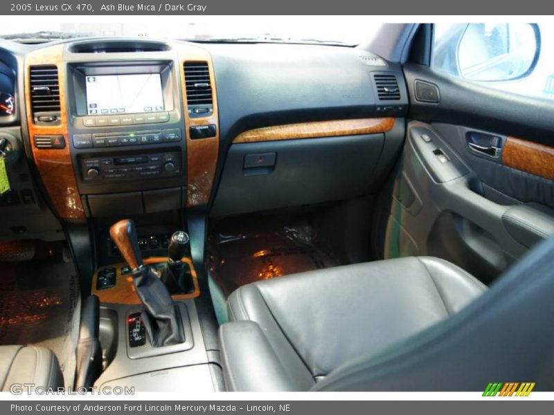 Ash Blue Mica / Dark Gray 2005 Lexus GX 470
