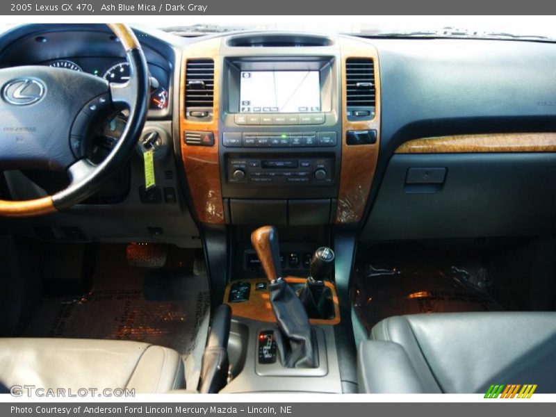 Ash Blue Mica / Dark Gray 2005 Lexus GX 470