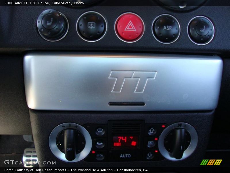 Lake Silver / Ebony 2000 Audi TT 1.8T Coupe