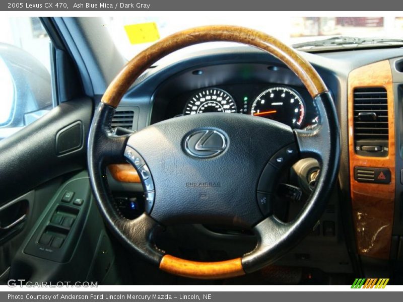 Ash Blue Mica / Dark Gray 2005 Lexus GX 470