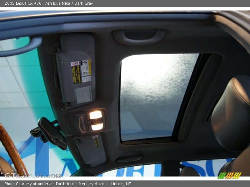 Ash Blue Mica / Dark Gray 2005 Lexus GX 470