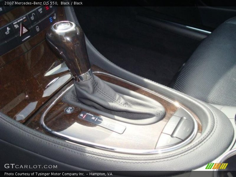Black / Black 2007 Mercedes-Benz CLS 550
