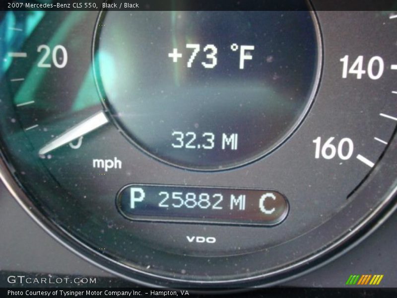 Black / Black 2007 Mercedes-Benz CLS 550