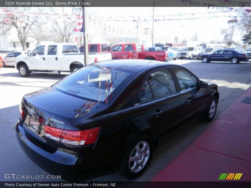 Ebony Black / Gray 2006 Hyundai Sonata GLS
