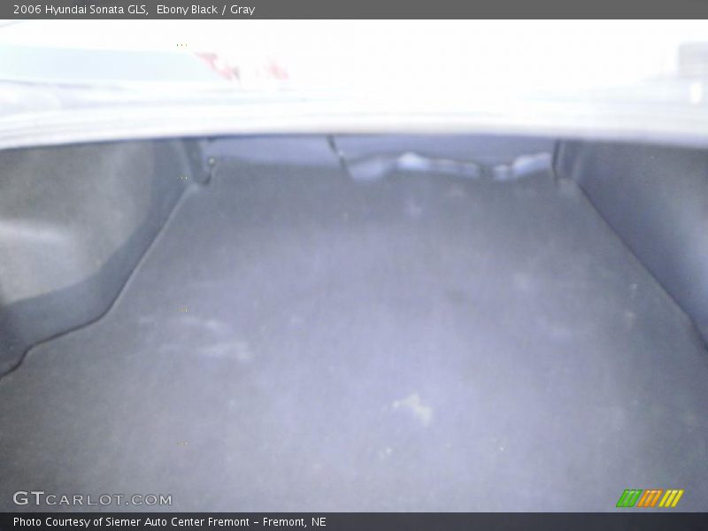 Ebony Black / Gray 2006 Hyundai Sonata GLS