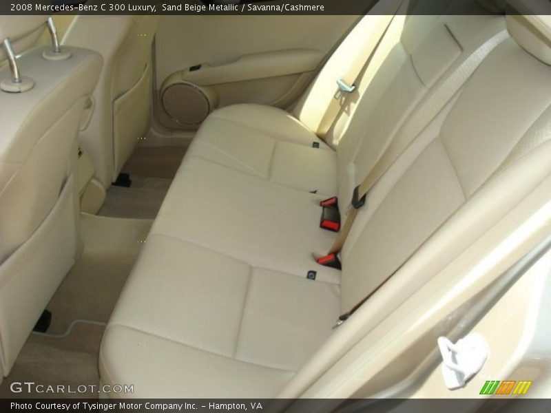 Sand Beige Metallic / Savanna/Cashmere 2008 Mercedes-Benz C 300 Luxury