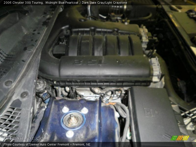 Midnight Blue Pearlcoat / Dark Slate Gray/Light Graystone 2006 Chrysler 300 Touring