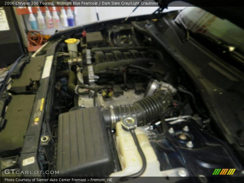 Midnight Blue Pearlcoat / Dark Slate Gray/Light Graystone 2006 Chrysler 300 Touring