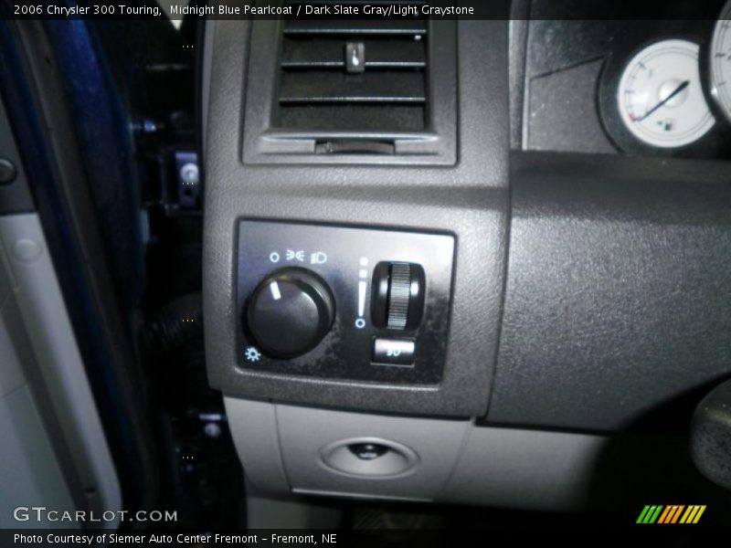Midnight Blue Pearlcoat / Dark Slate Gray/Light Graystone 2006 Chrysler 300 Touring