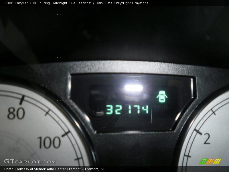 Midnight Blue Pearlcoat / Dark Slate Gray/Light Graystone 2006 Chrysler 300 Touring
