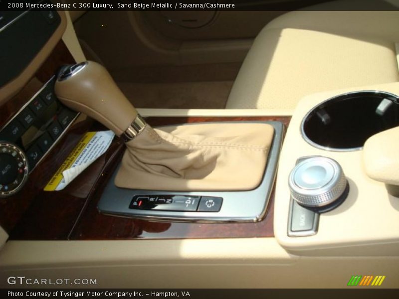 Sand Beige Metallic / Savanna/Cashmere 2008 Mercedes-Benz C 300 Luxury