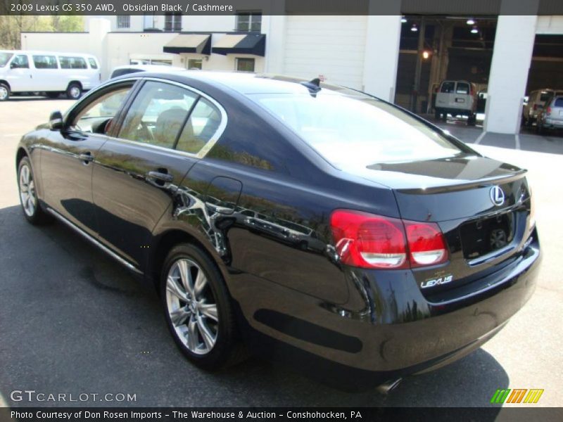 Obsidian Black / Cashmere 2009 Lexus GS 350 AWD