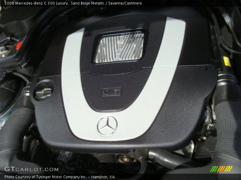 Sand Beige Metallic / Savanna/Cashmere 2008 Mercedes-Benz C 300 Luxury