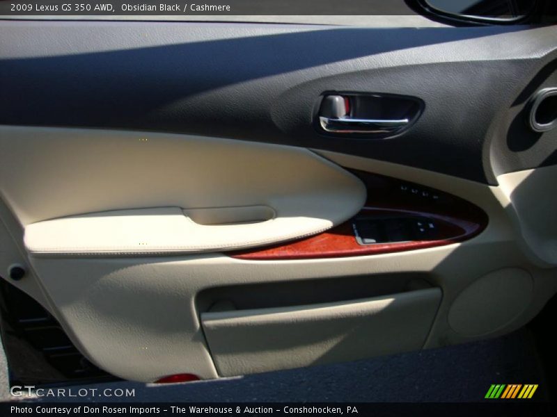 Obsidian Black / Cashmere 2009 Lexus GS 350 AWD