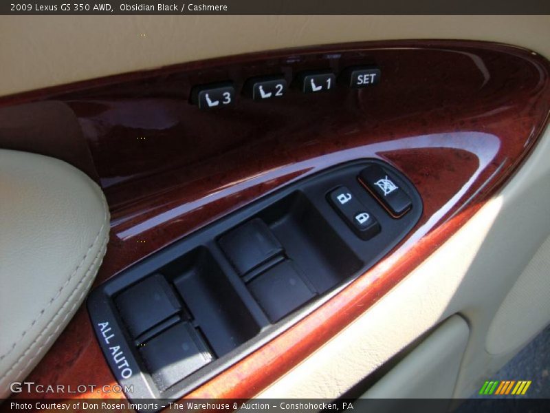 Obsidian Black / Cashmere 2009 Lexus GS 350 AWD