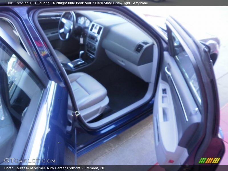 Midnight Blue Pearlcoat / Dark Slate Gray/Light Graystone 2006 Chrysler 300 Touring