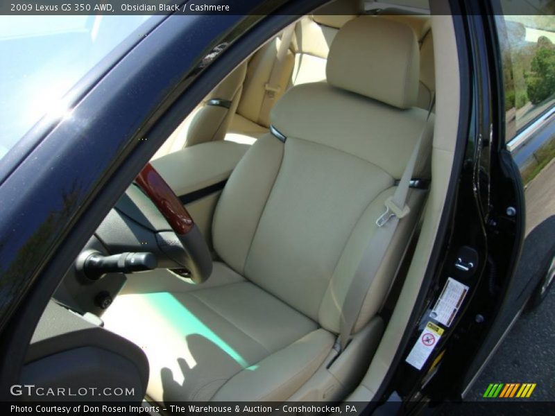 Obsidian Black / Cashmere 2009 Lexus GS 350 AWD