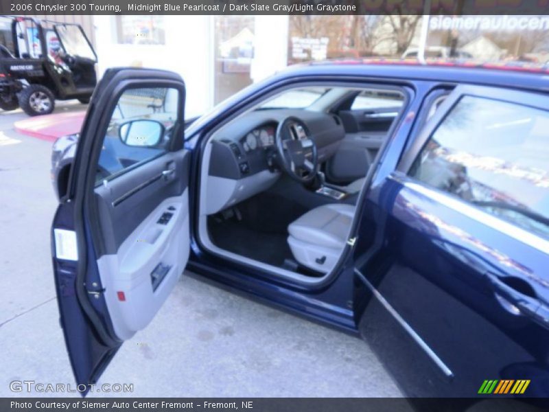 Midnight Blue Pearlcoat / Dark Slate Gray/Light Graystone 2006 Chrysler 300 Touring