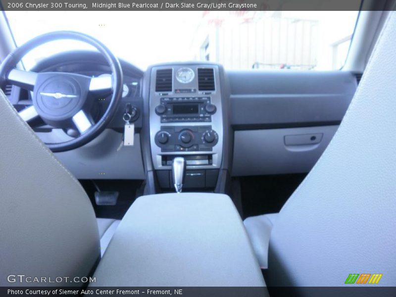 Midnight Blue Pearlcoat / Dark Slate Gray/Light Graystone 2006 Chrysler 300 Touring