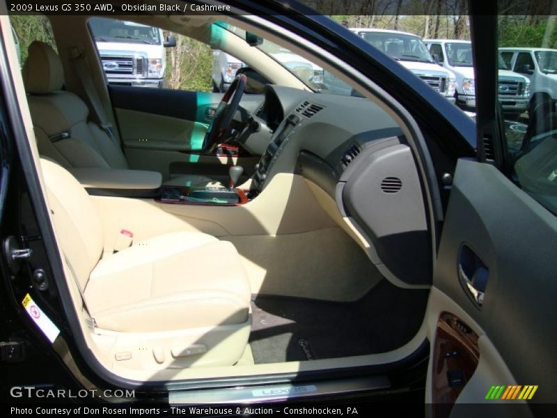 Obsidian Black / Cashmere 2009 Lexus GS 350 AWD