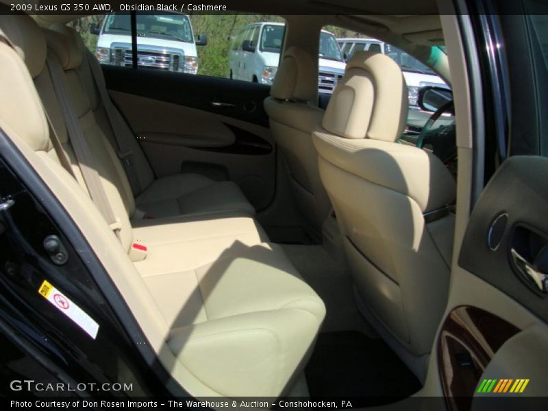Obsidian Black / Cashmere 2009 Lexus GS 350 AWD