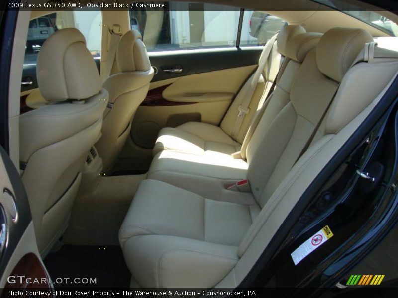 Obsidian Black / Cashmere 2009 Lexus GS 350 AWD