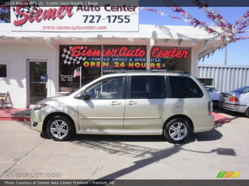 Cosmic Sand Metallic / Beige 2004 Mazda MPV LX