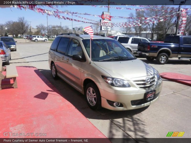 Cosmic Sand Metallic / Beige 2004 Mazda MPV LX