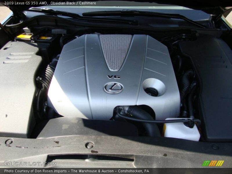 Obsidian Black / Cashmere 2009 Lexus GS 350 AWD