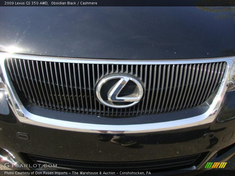 Obsidian Black / Cashmere 2009 Lexus GS 350 AWD