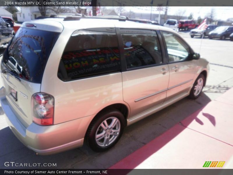 Cosmic Sand Metallic / Beige 2004 Mazda MPV LX