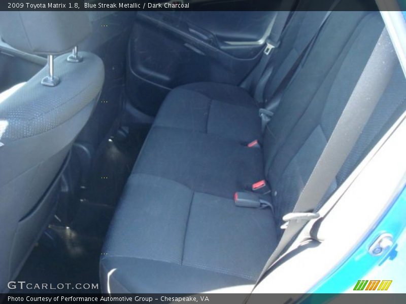 Blue Streak Metallic / Dark Charcoal 2009 Toyota Matrix 1.8