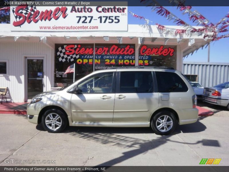 Cosmic Sand Metallic / Beige 2004 Mazda MPV LX